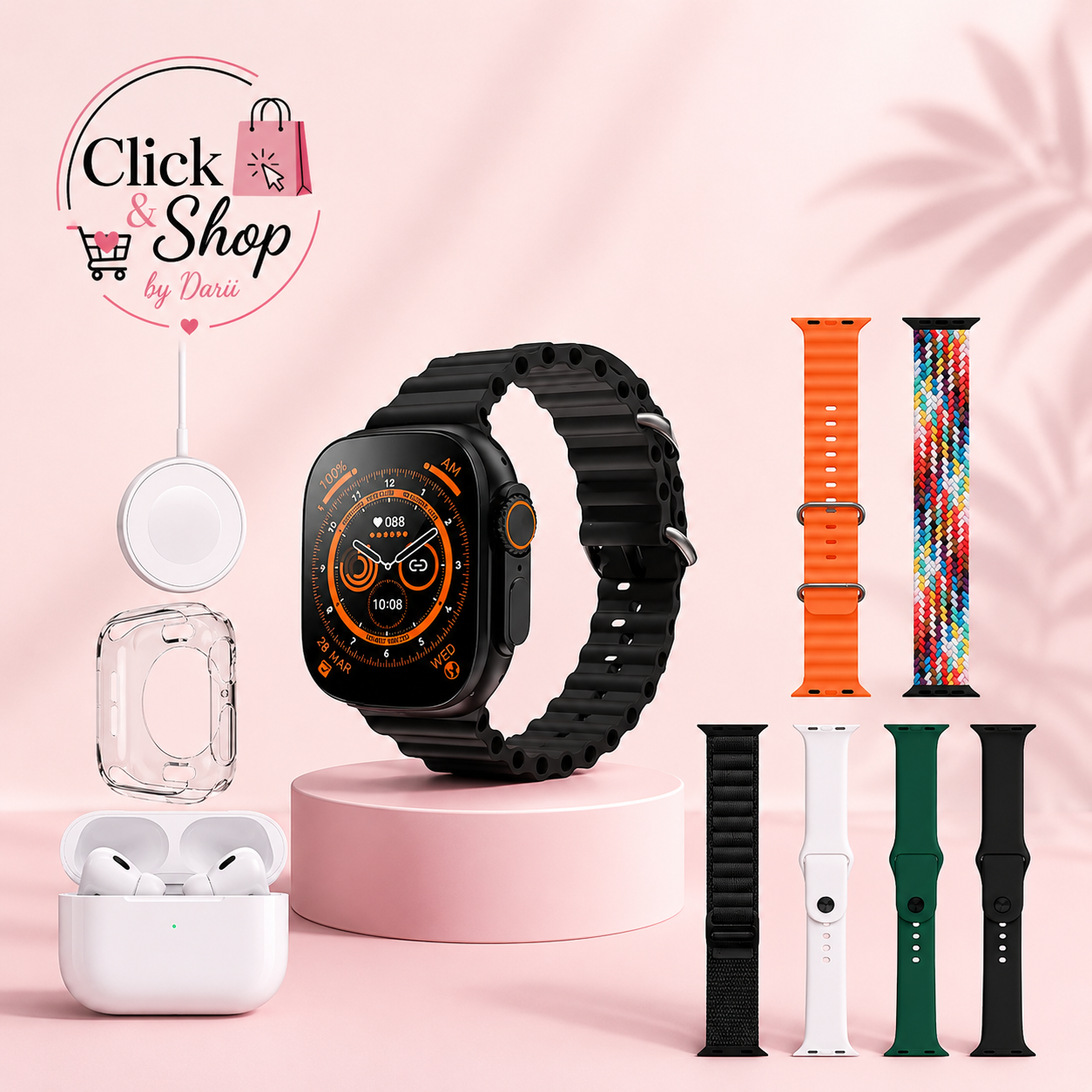 SET DE RELOJ 8+1 SMART H55PROMAX