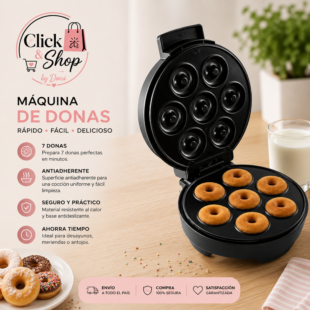 MAQUINA PARA HACER DONAS SOKANY SK-327