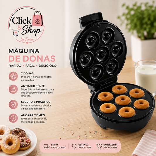 MAQUINA PARA HACER DONAS SOKANY SK-327